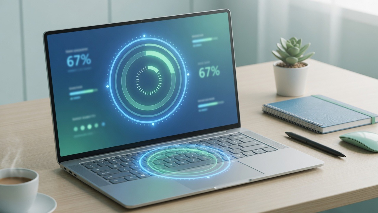 Why Windows Updates Matter for Small Business Security 1 Windows updates concept on a business laptop