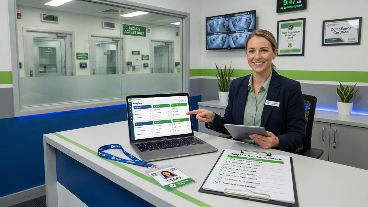 IT support for legal cannabis businesses—secure compliant technology